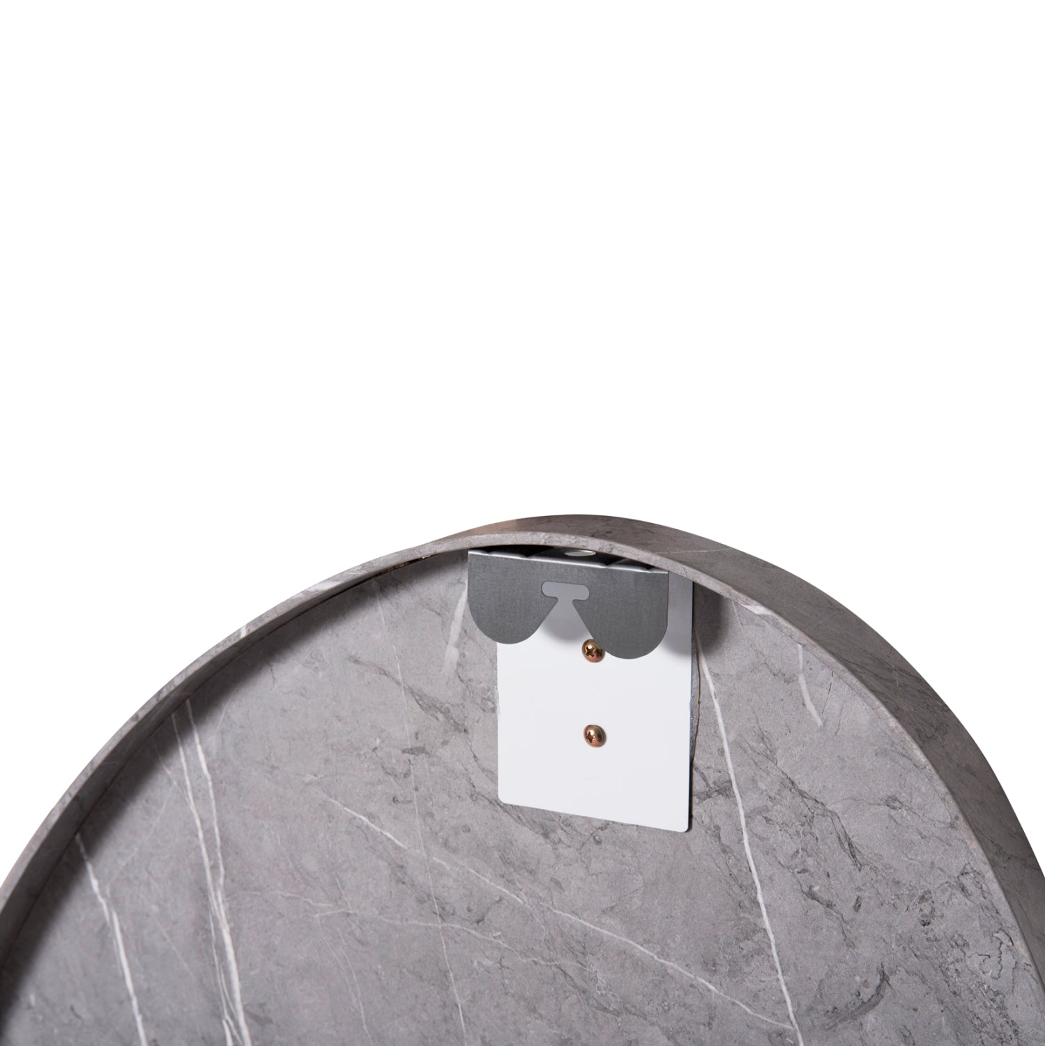 WALL MIRROR IRREGU HM4487.02 MDF FRAME IN GREY MARBLE COLORING 60x80Hcm.