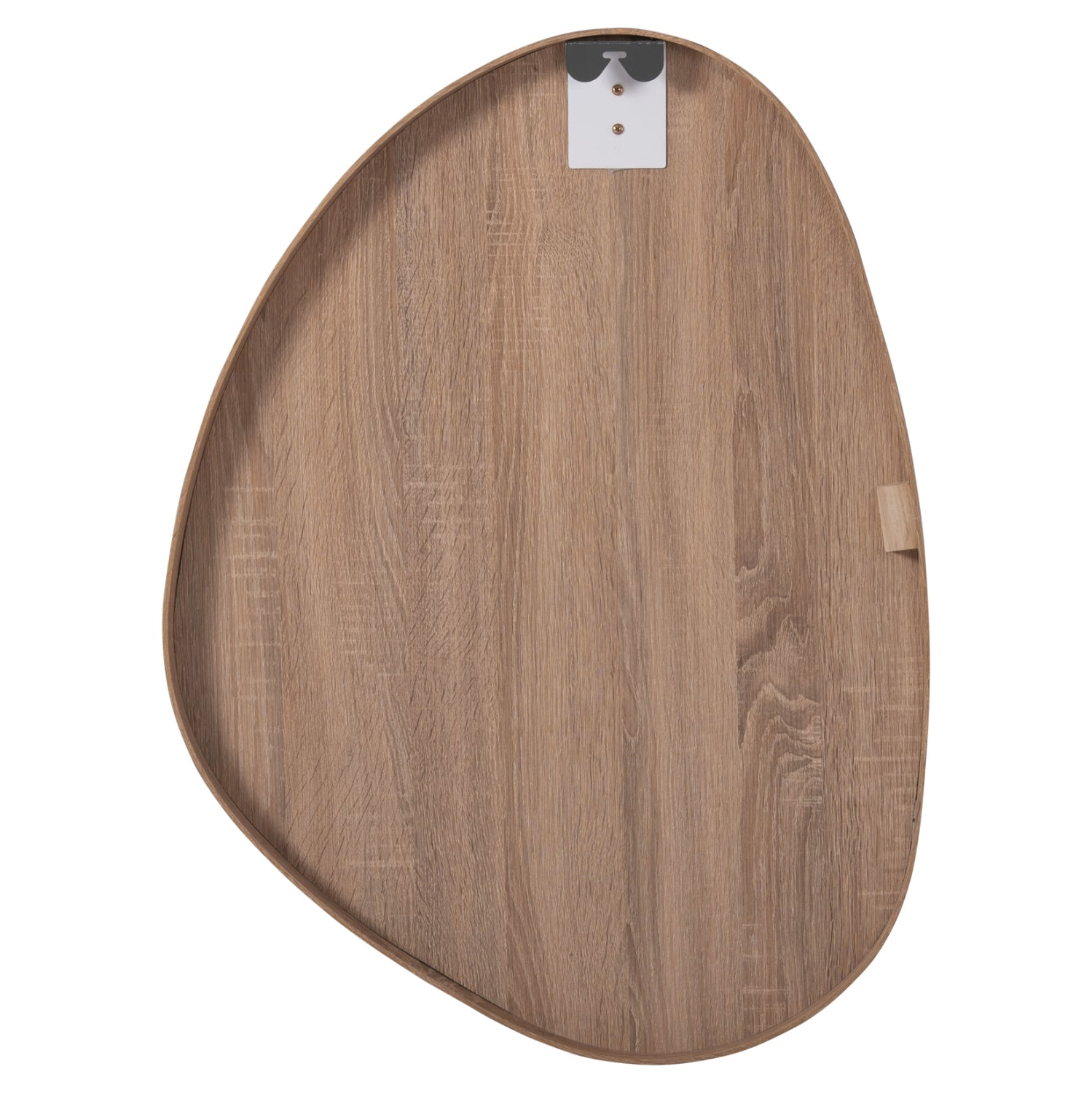 WALL MIRROR IRREGU HM4487.03 MDF FRAME IN NATURAL WOOD COLORING 60x80Hcm.