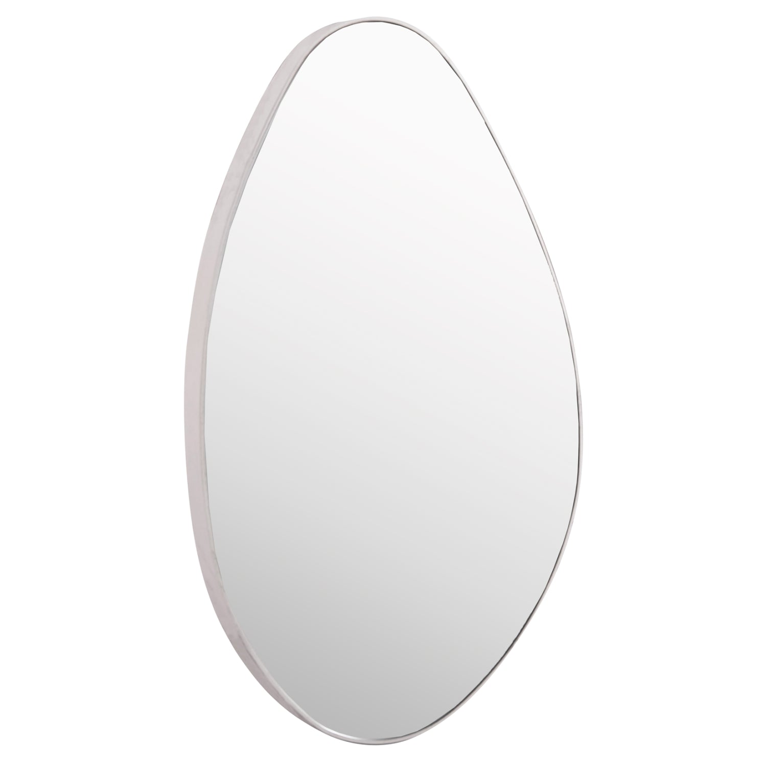 WALL MIRROR DROP HM4488.12 MDF FRAME IN WHITE 50x80Hcm.
