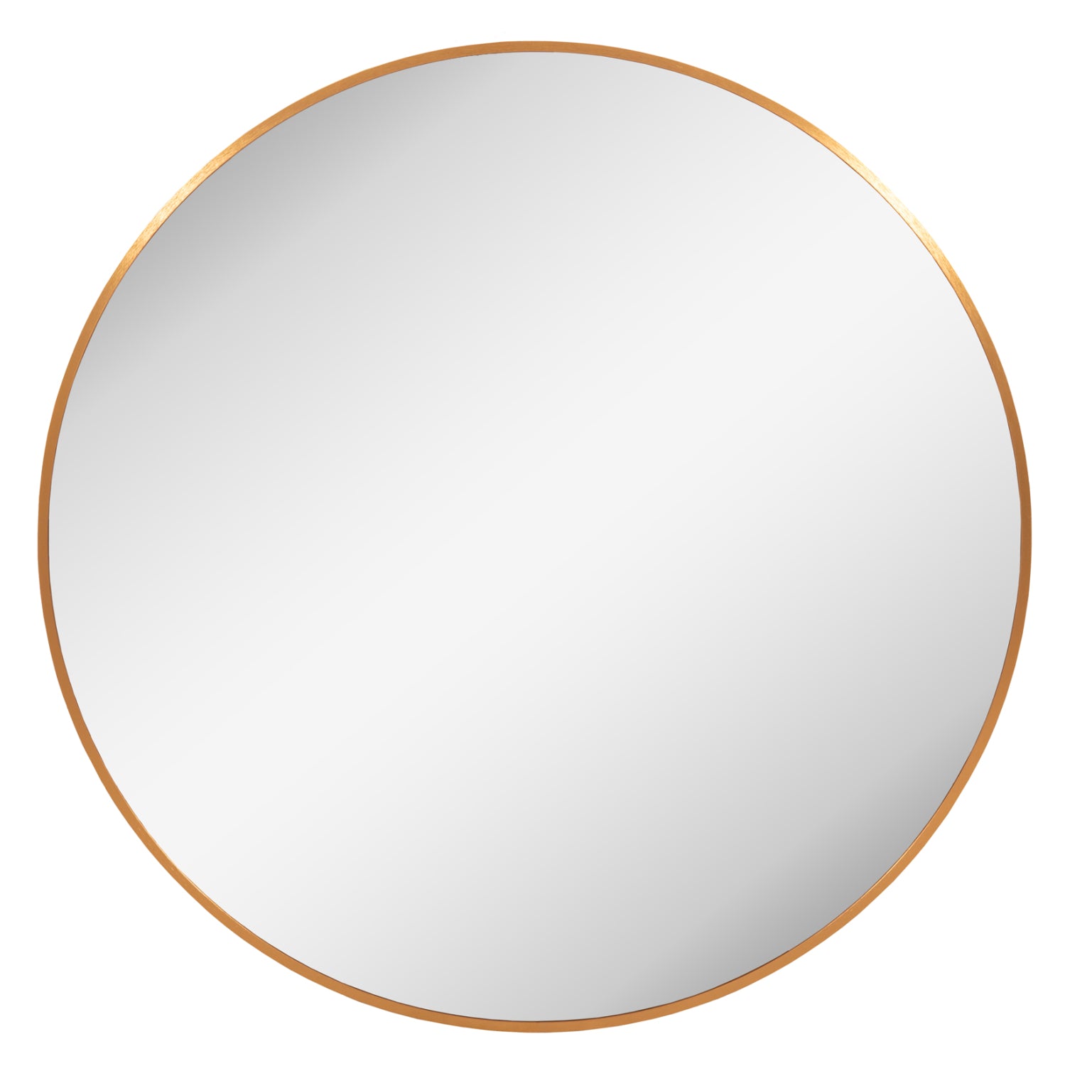 WALL MIRROR SERIES ARCHER HM4498.30 ROUND ALUMINUM FRAME IN GOLDEN Φ80cm.