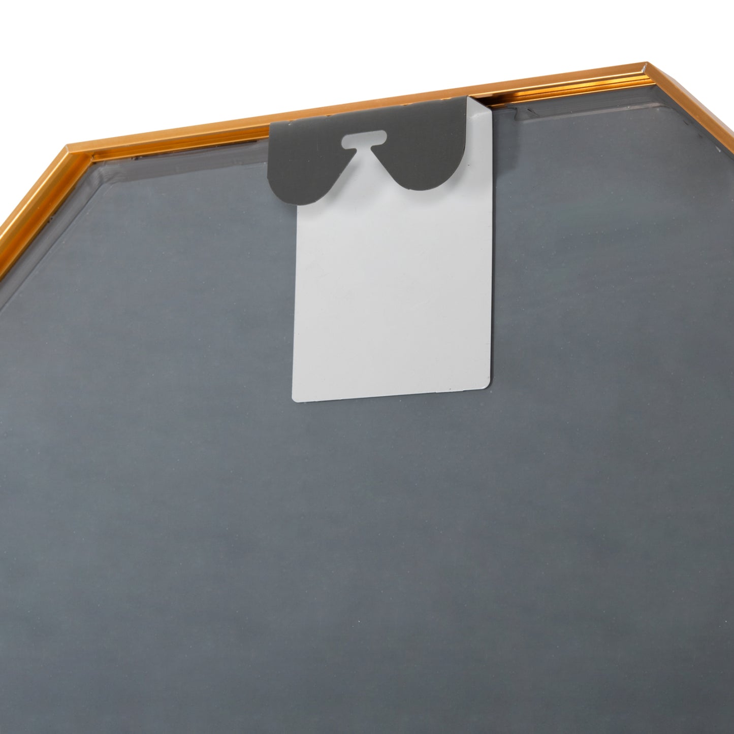 WALL MIRROR SERIES ARCHER HM4499.30 OCTAGON ALUMINUM FRAME IN GOLDEN Φ74cm.