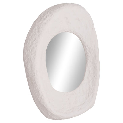 WALL MIRROR RIFFE HM4695.02 FIBER CEMENT IN WHITE 60x13x85Hcm