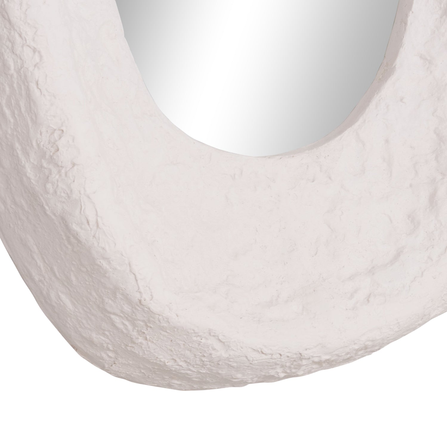 WALL MIRROR RIFFE HM4695.02 FIBER CEMENT IN WHITE 60x13x85Hcm