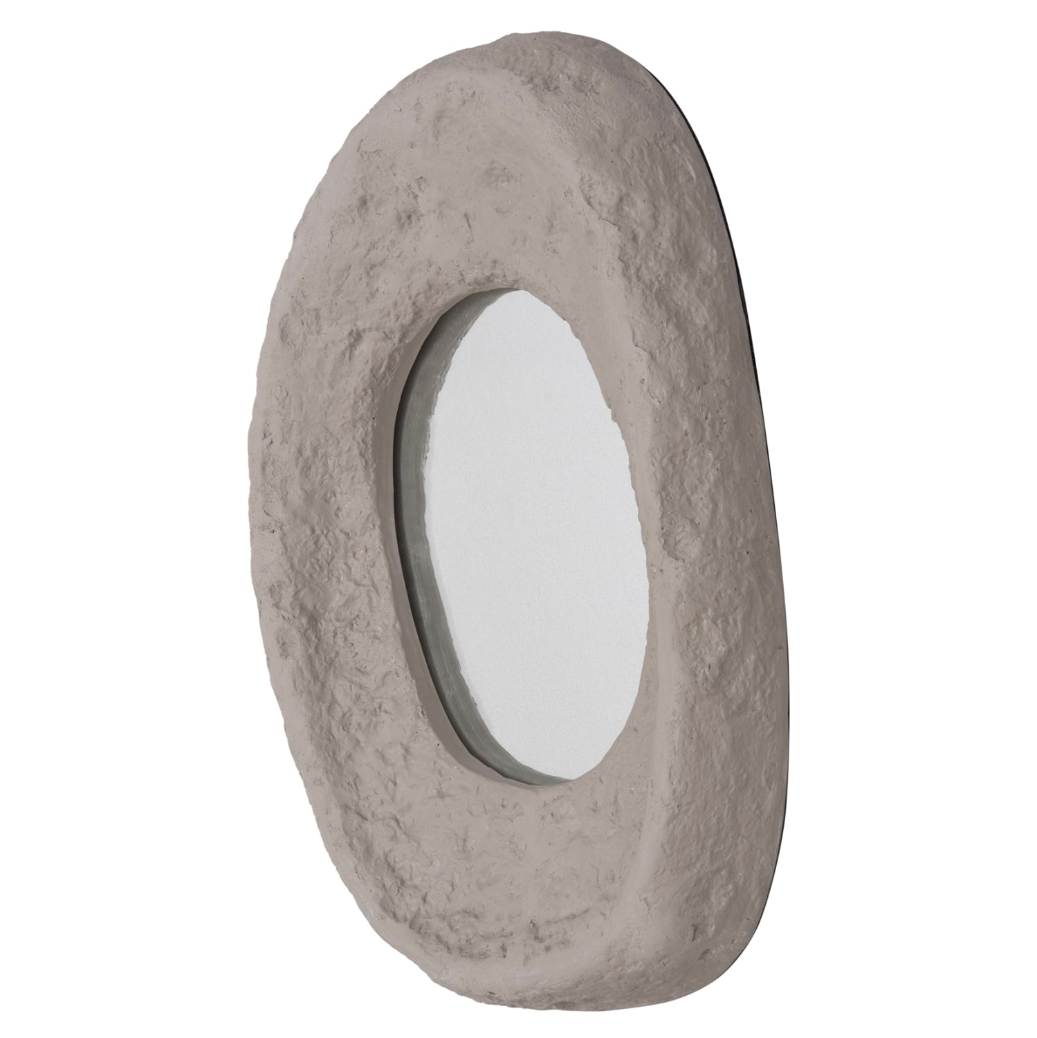 WALL MIRROR RIFFE HM4695.03 FIBER CEMENT IN GREY 60x13x85Hcm