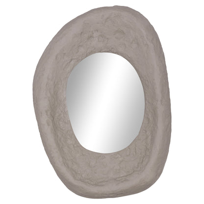 WALL MIRROR RIFFE HM4695.03 FIBER CEMENT IN GREY 60x13x85Hcm