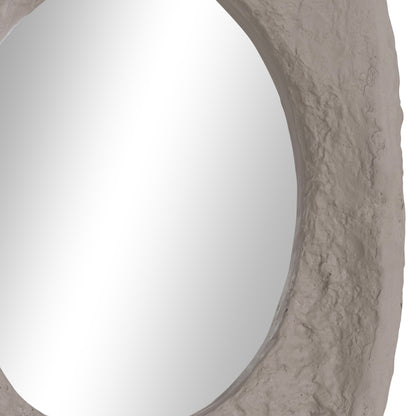 WALL MIRROR RIFFE HM4695.03 FIBER CEMENT IN GREY 60x13x85Hcm