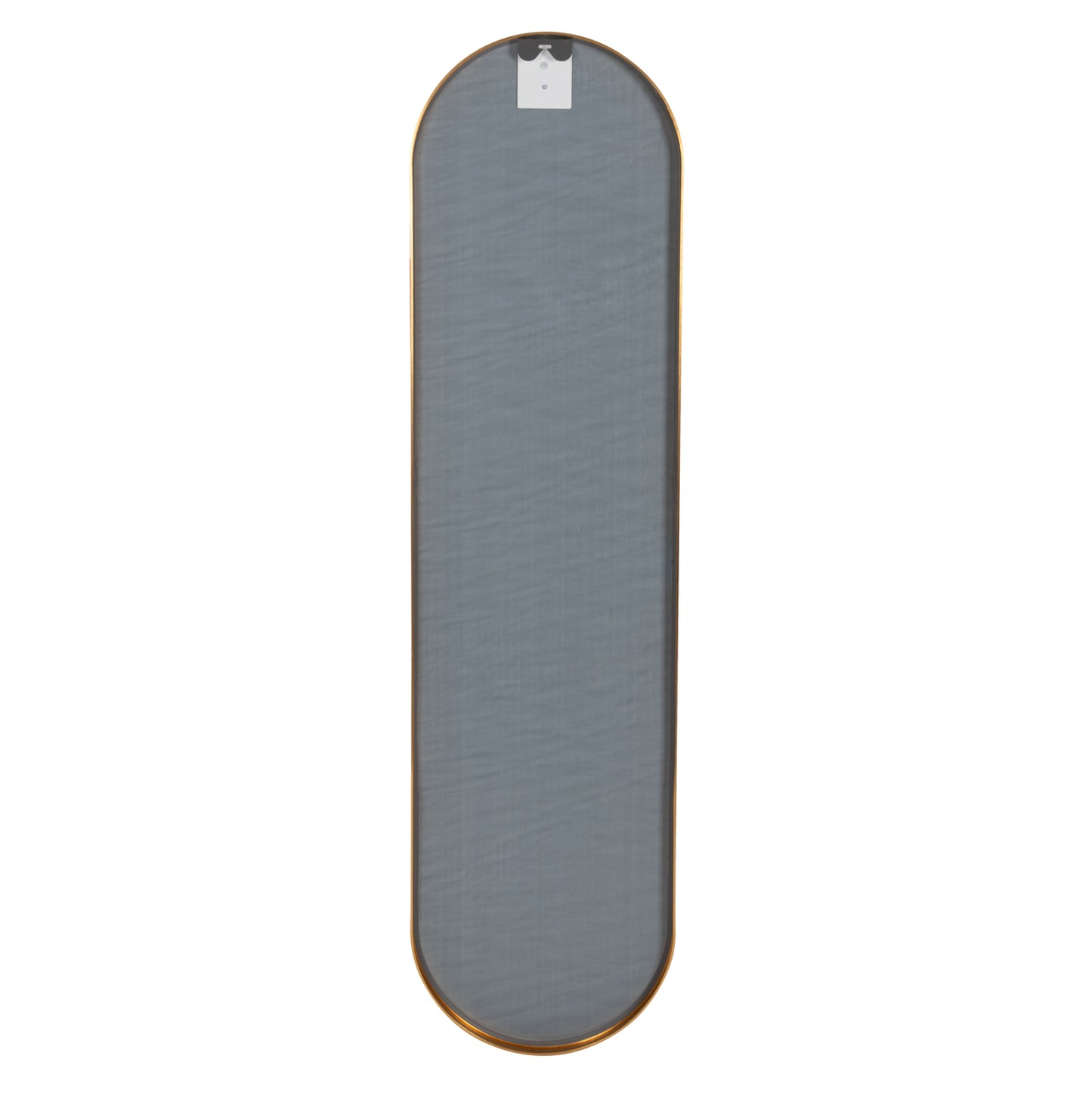 WALL MIRROR HM9581.30 TALL OVAL GOLD ALUMINUM FRAME 38,5x4x149Hcm.