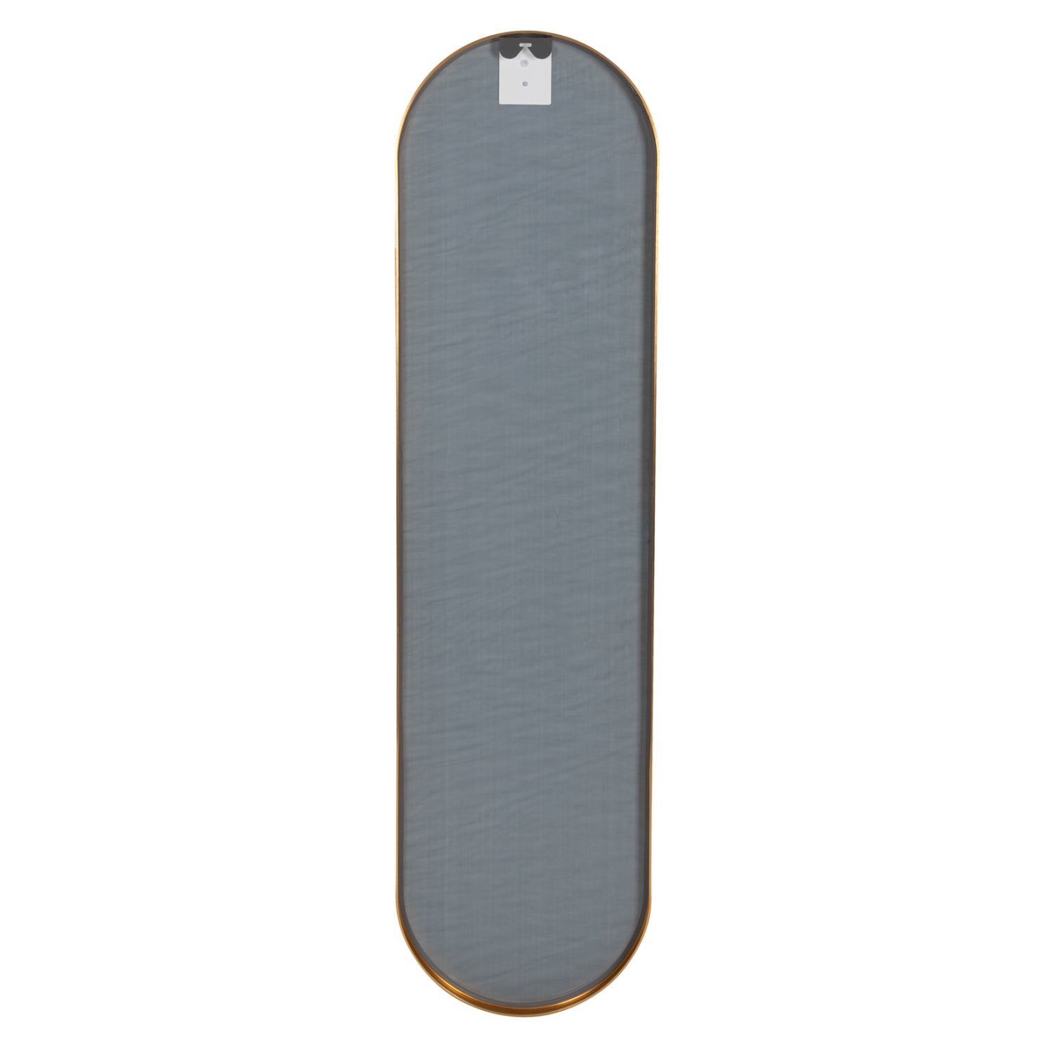 WALL MIRROR HM9581.30 TALL OVAL GOLD ALUMINUM FRAME 38,5x4x149Hcm.