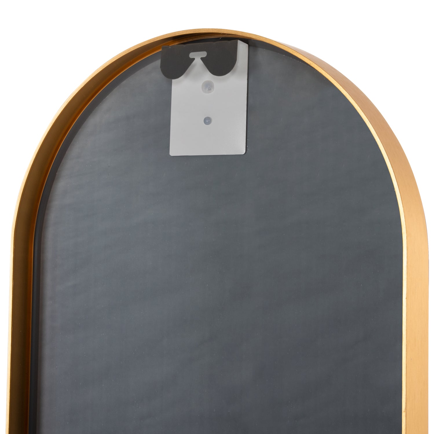 WALL MIRROR HM9581.30 TALL OVAL GOLD ALUMINUM FRAME 38,5x4x149Hcm.