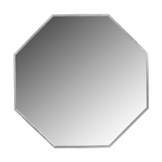 WALL MIRROR HM9583.40 OCTAGON SILVER ALUMINUM FRAME 55,5x2,5x55,5Hcm.