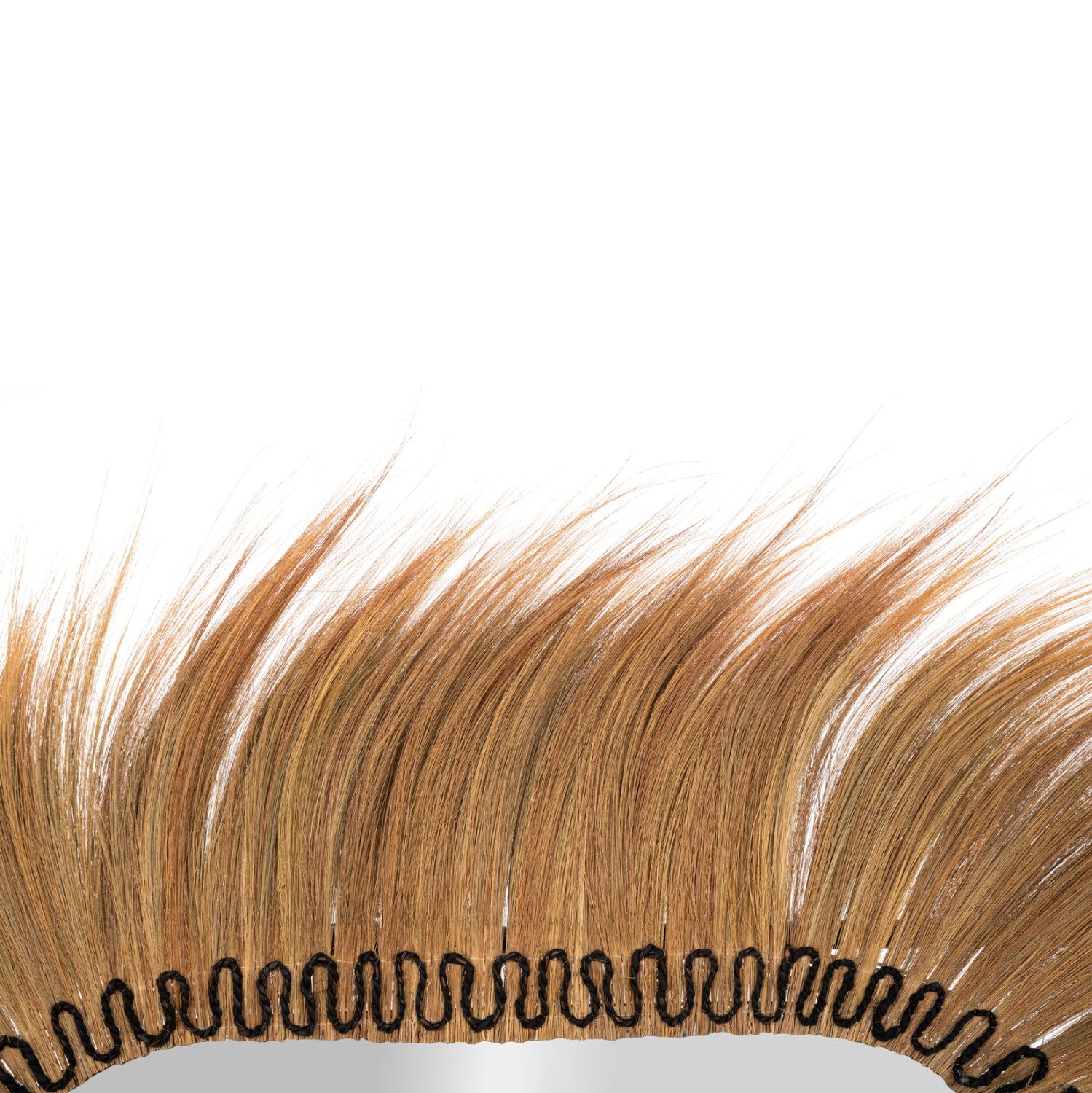 WALL MIRROR OVAL RAYUNG GRASS FIBERS IN NATURAL AND BLACK COLOR 110x5x160Hcm.HM7803