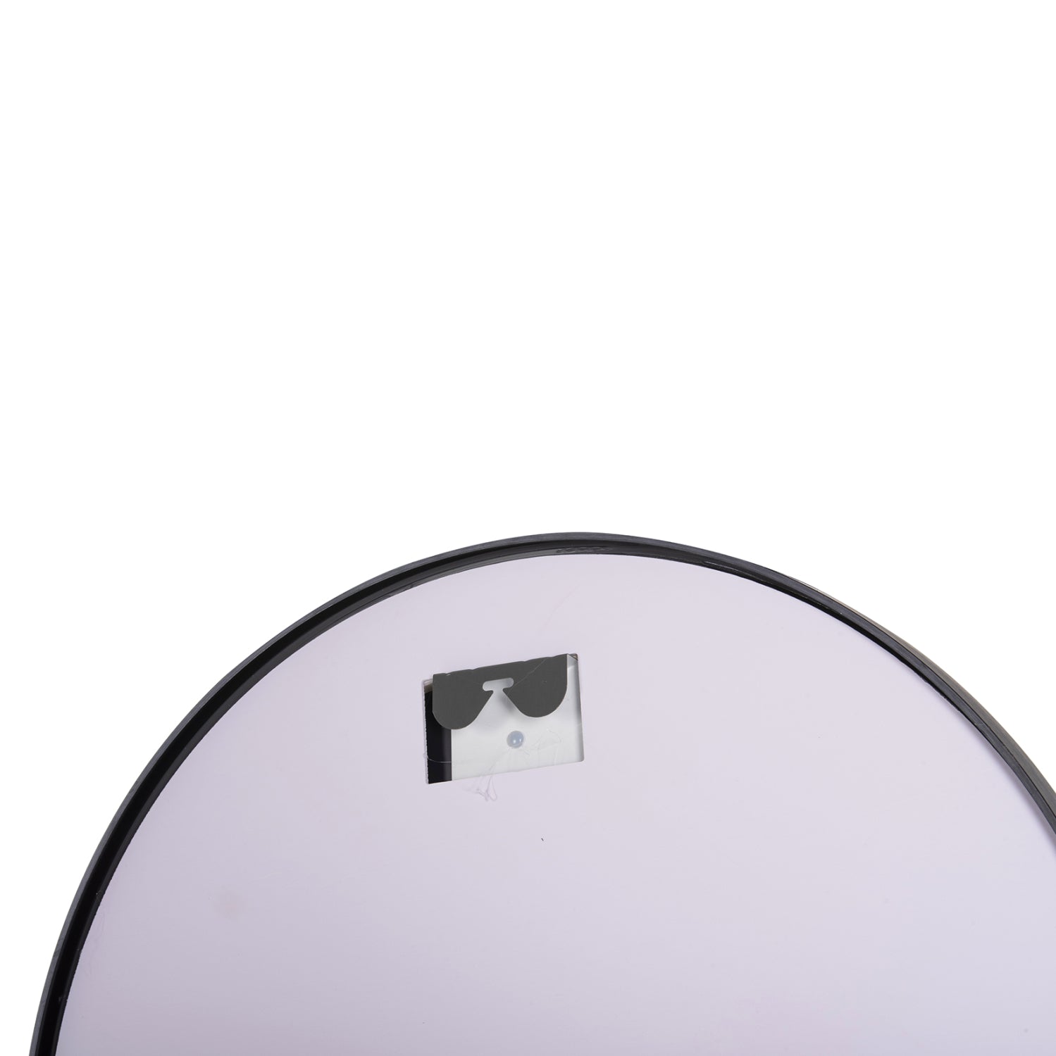 WALL MIRROR ROUND IMAGE HM9579.01 ALUMINUM IN BLACK-LED LIGHT Φ60x3cm.