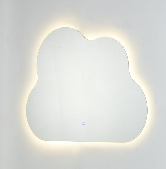 WALL MIRROR SERIES TORCH HM4490 NO FRAME-LED BACKLIGHTING 88x68Hcm.