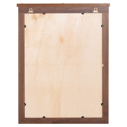 MIRROR CARYS HM314.11 MELAMINE IN WALNUT 73x4(thickness)x93Hcm.