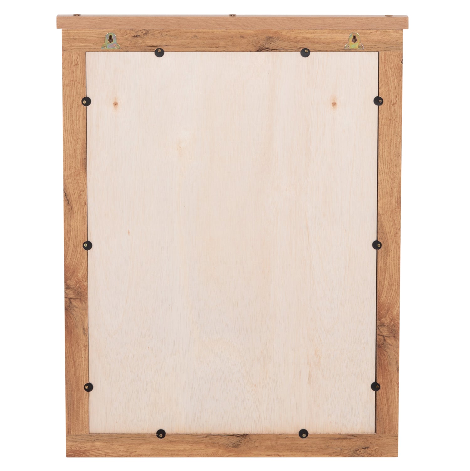 MIRROR CARYS HM314.12 MELAMINE IN NATURAL WOOD COLOR 73x4(thickness)x93Hcm.