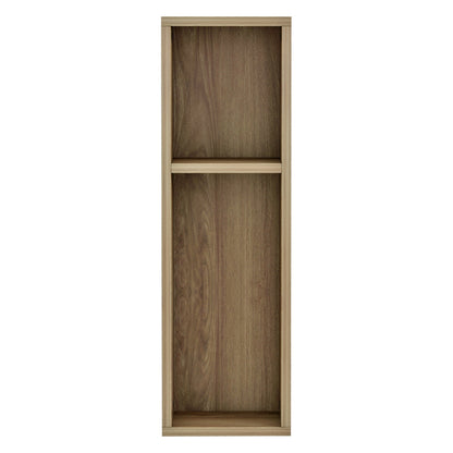 WALL BEDSIDE STAND BONEN HM9070.11 MELAMINE IN NATURAL 20x15x65Hcm.
