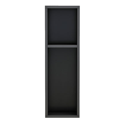 WALL BEDSIDE STAND BONEN HM9070.20 MELAMINE IN GREY 20x15x65Hcm.