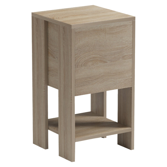 NIGHTSTAND ARGUS HM18378.01 MELAMINE IN SONAMA 30x30x55Hcm.