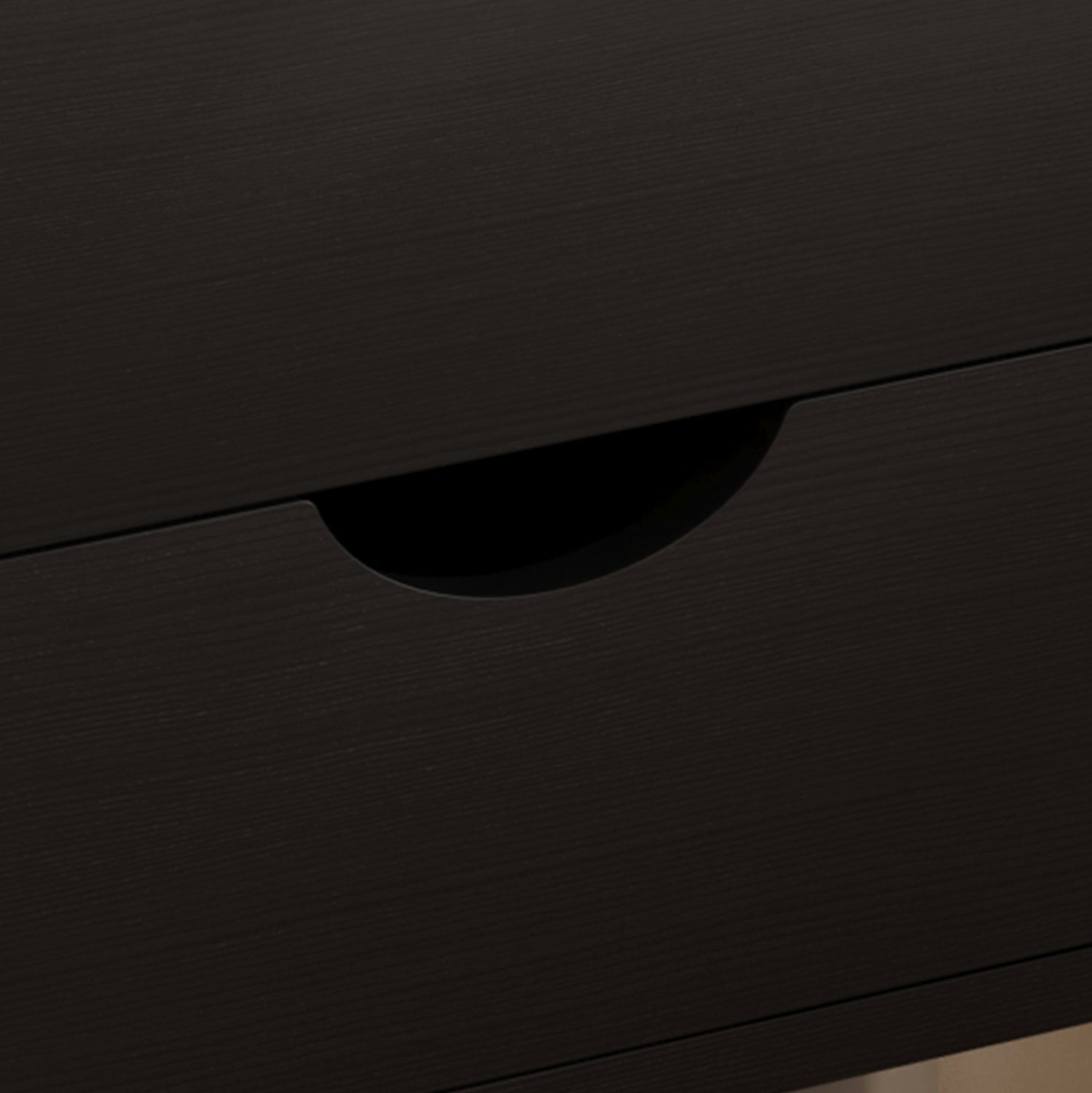 BEDSIDE STAND DINKL HM2472.02 MELAMINE-2 DRAWERS-WENGE 29.5x29.5x45Hcm.