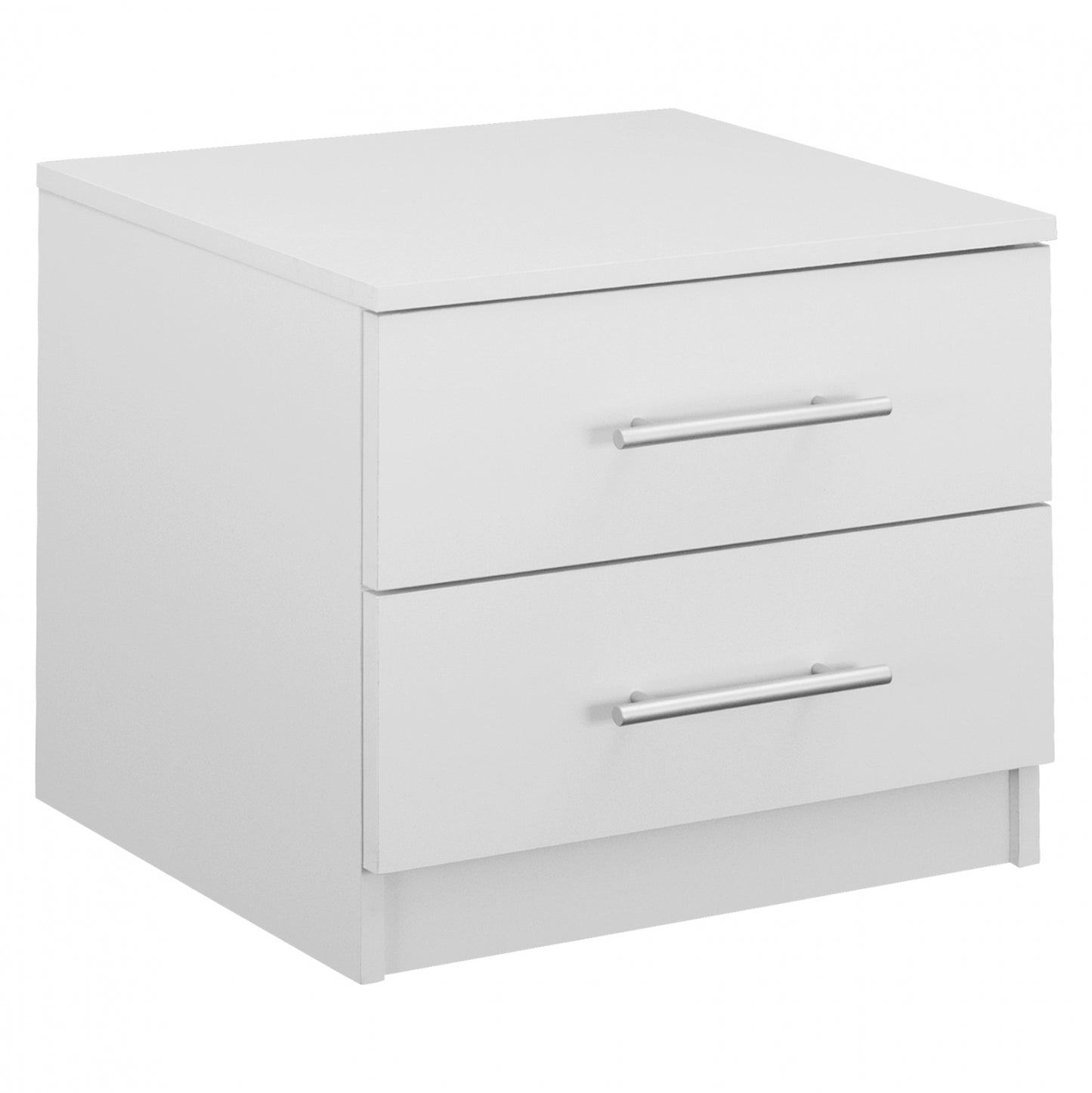 NIGHT STAND HM2220.05 WHITE 48x40,5x41,5 cm.