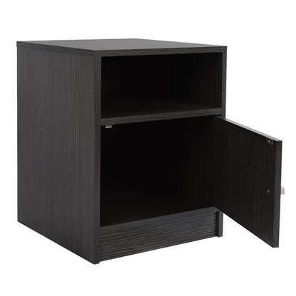 Bedside table Melamine HM2205.01 Zebrano 40x40x50