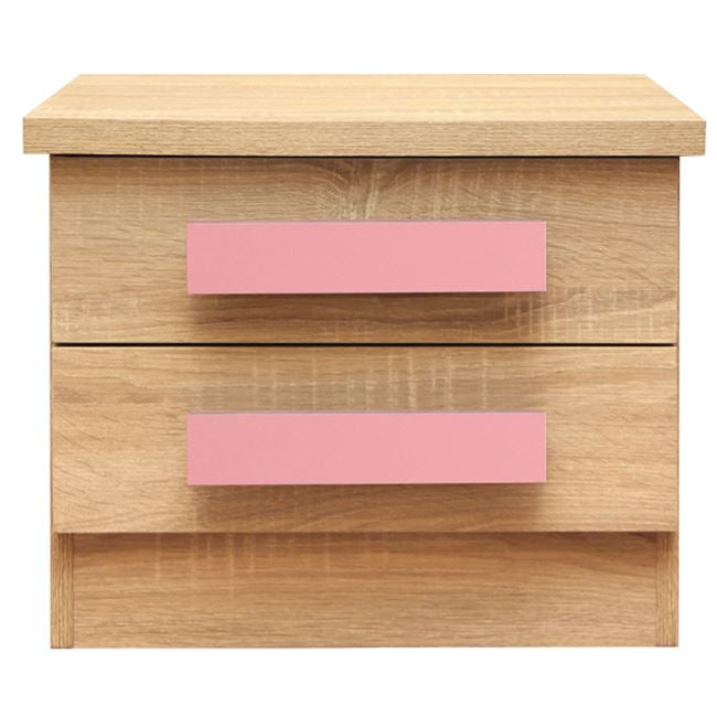 Nightstand table Playroom Sonama-Pink HM331+HM336.02 40Χ48Χ39cm