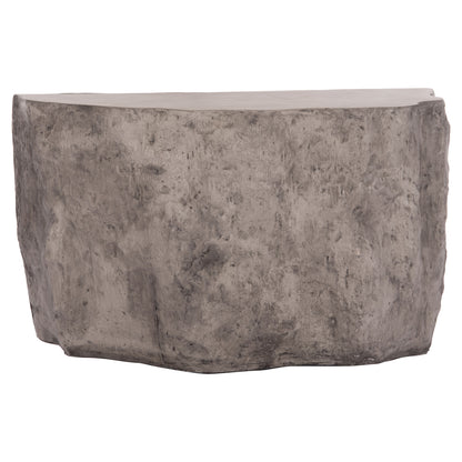 CONSOLE ROCK INTERON HM18152.03 FIBER CEMENT IN GREY--120x50x71Hcm.