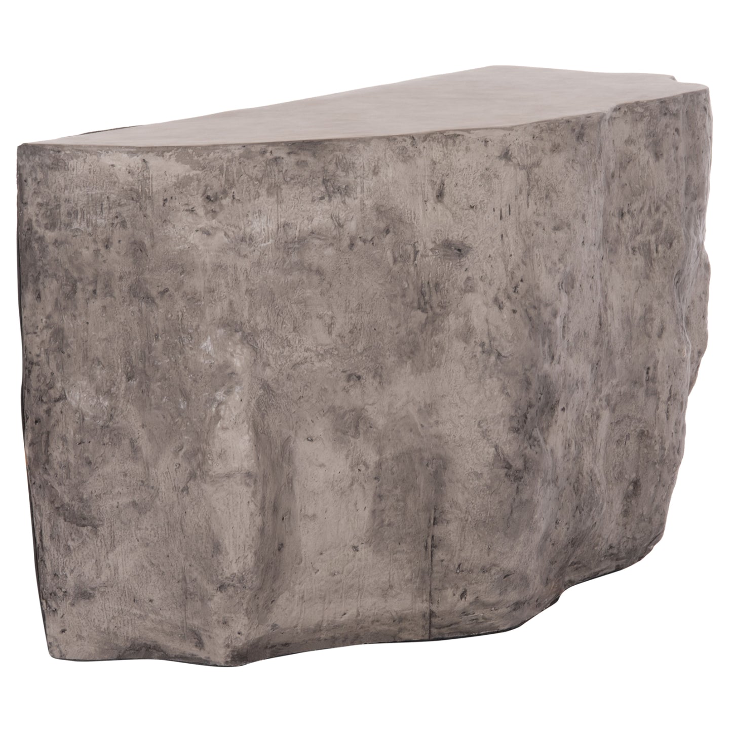 CONSOLE ROCK INTERON HM18152.03 FIBER CEMENT IN GREY--120x50x71Hcm.