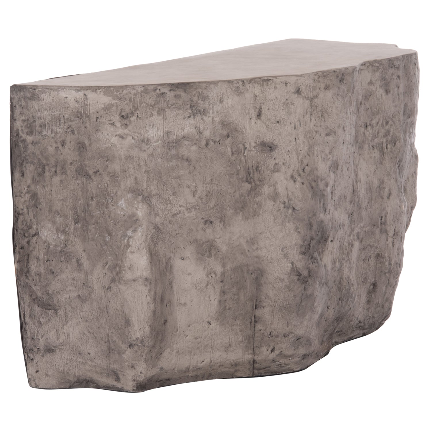 CONSOLE ROCK INTERON HM18152.03 FIBER CEMENT IN GREY--120x50x71Hcm.