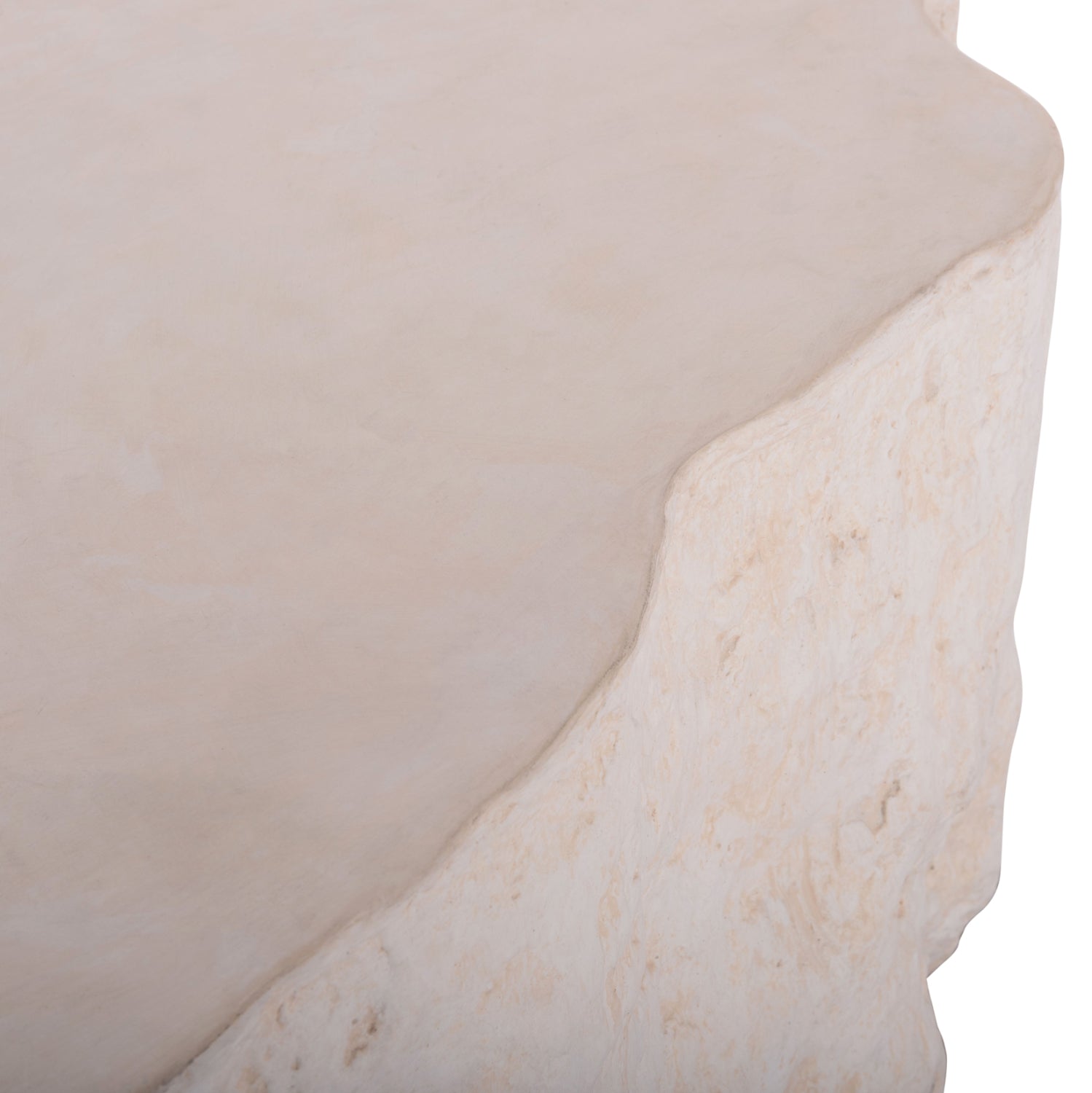 CONSOLE ROCK INTERON HM18152.02 FIBER CEMENT IN WHITE--120x50x71Hcm.cm.
