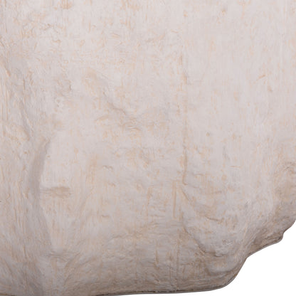 CONSOLE ROCK INTERON HM18152.02 FIBER CEMENT IN WHITE--120x50x71Hcm.cm.