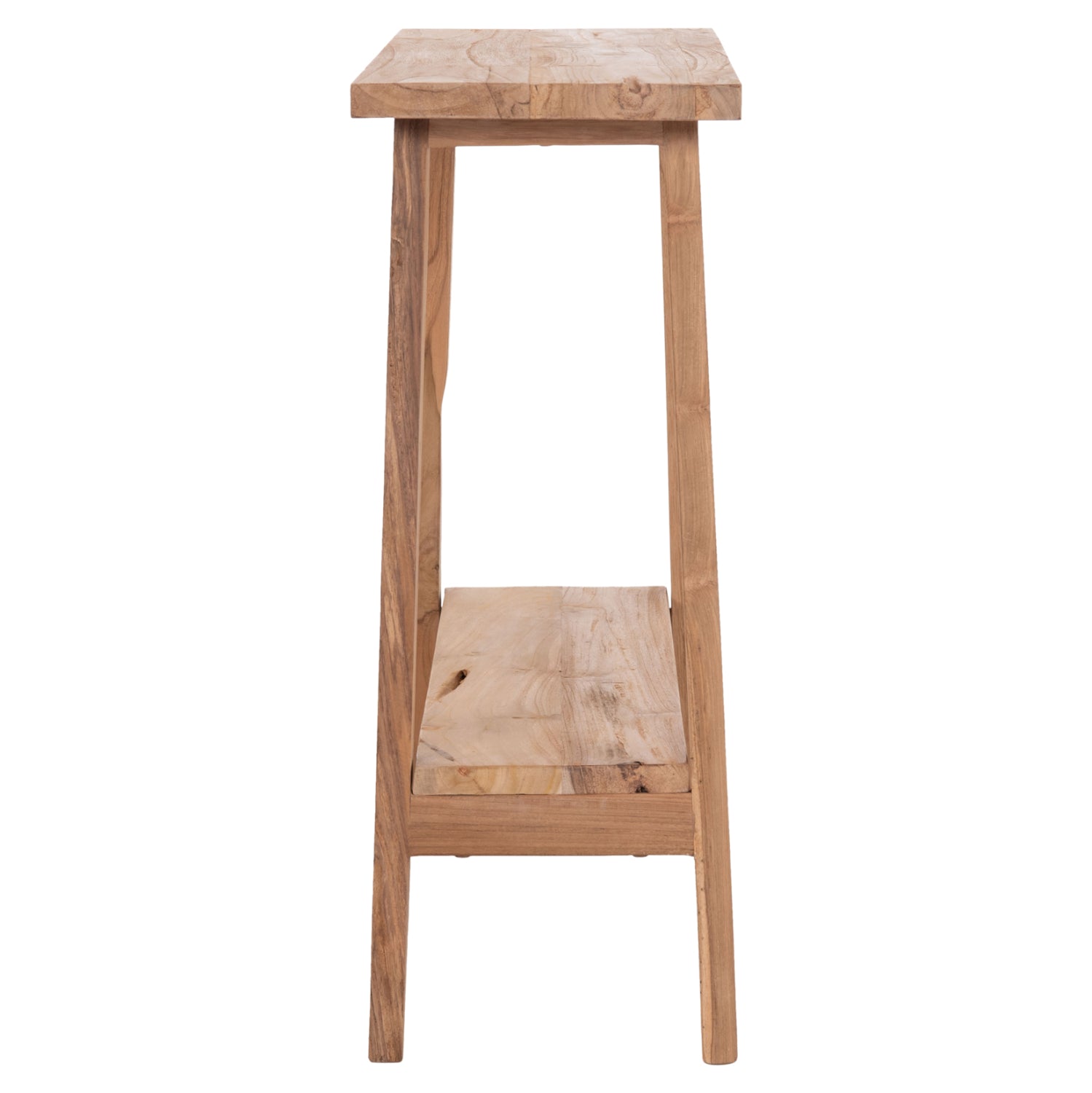 CONSOLE TALIBER HM18256 TEAK WOOD IN NATURAL COLOR 90x30x77Hcm.