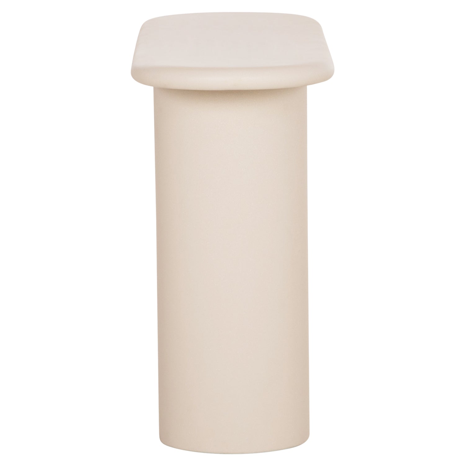 CONSOLE KENJI HM6584.02 FIBER CEMENT IN LIGHT BEIGE--140x40x77Hcm.