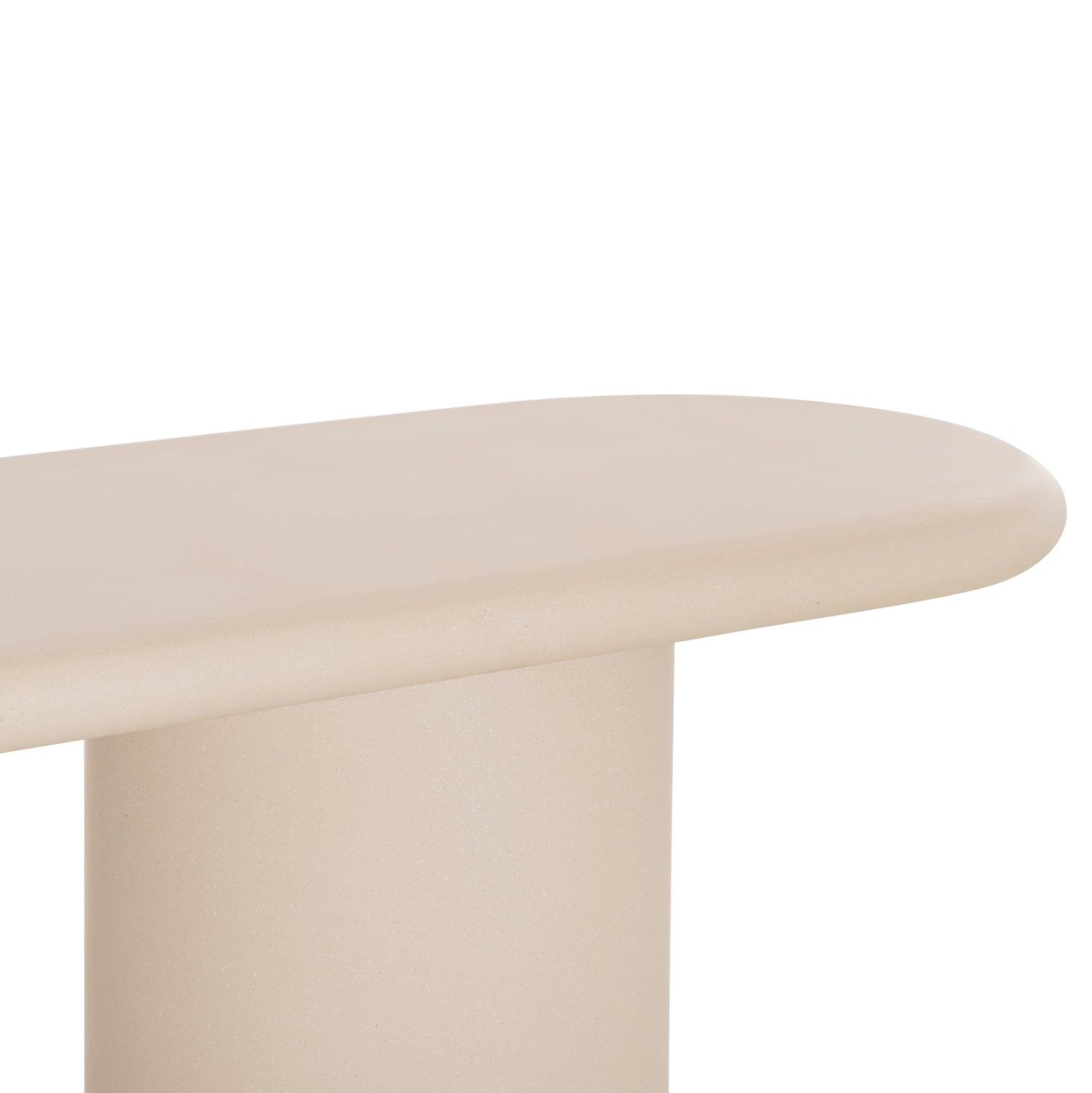 CONSOLE KENJI HM6584.02 FIBER CEMENT IN LIGHT BEIGE--140x40x77Hcm.