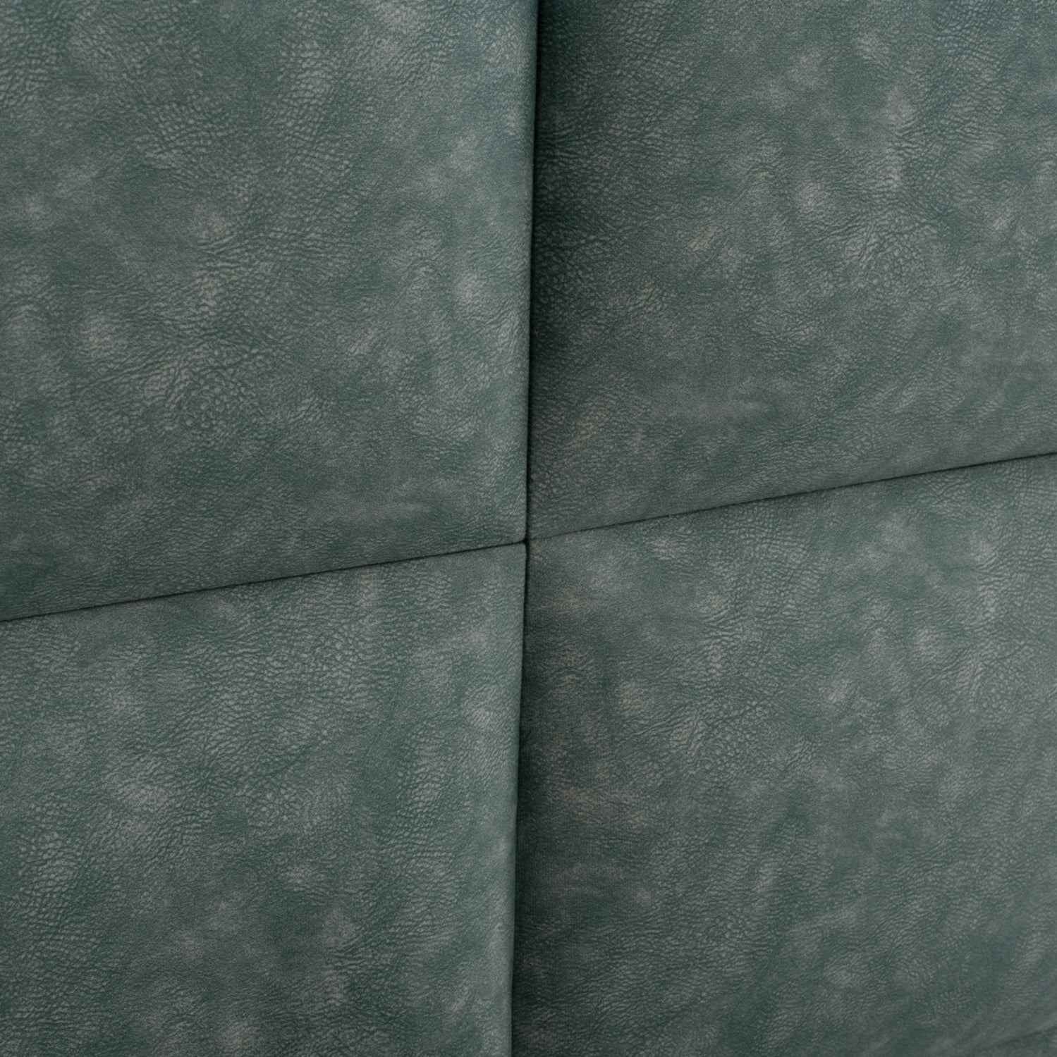 Bed Milo HM646.27, green NUBUCK-type fabric, 120x200cm