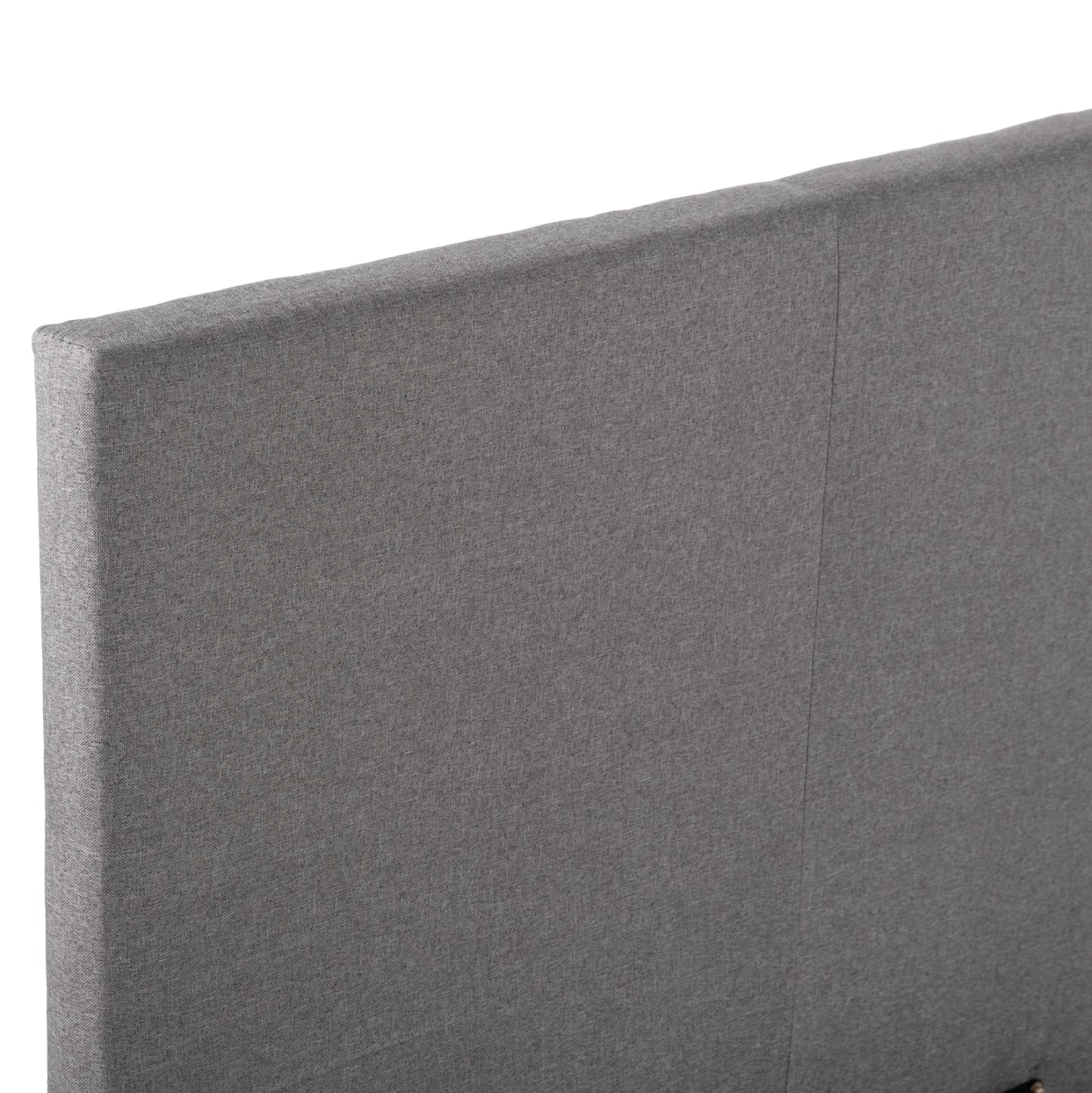 GRAY FABRIC BED HM553.11 FOR MATTRESS 150x200 EK.