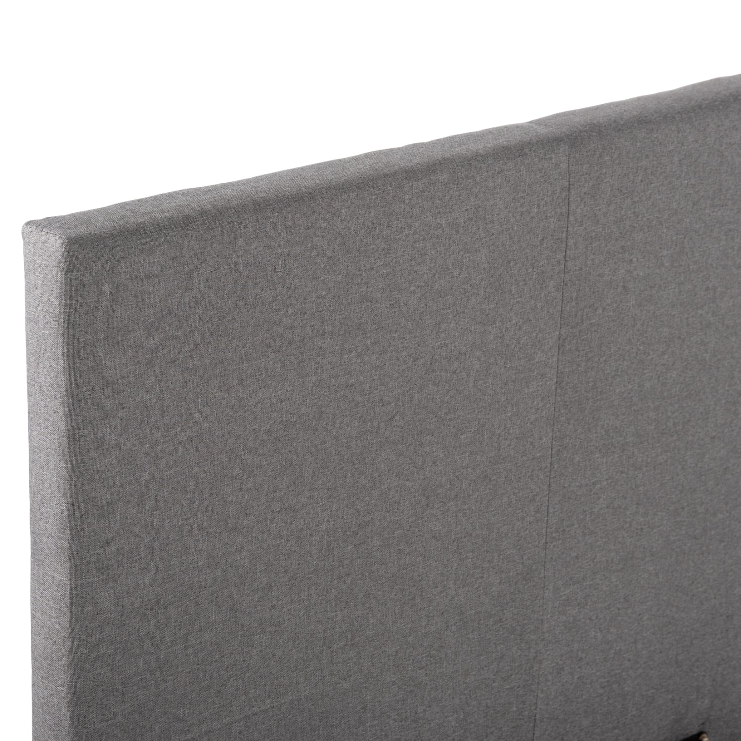 GRAY FABRIC BED HM553.11 FOR MATTRESS 150x200 EK.