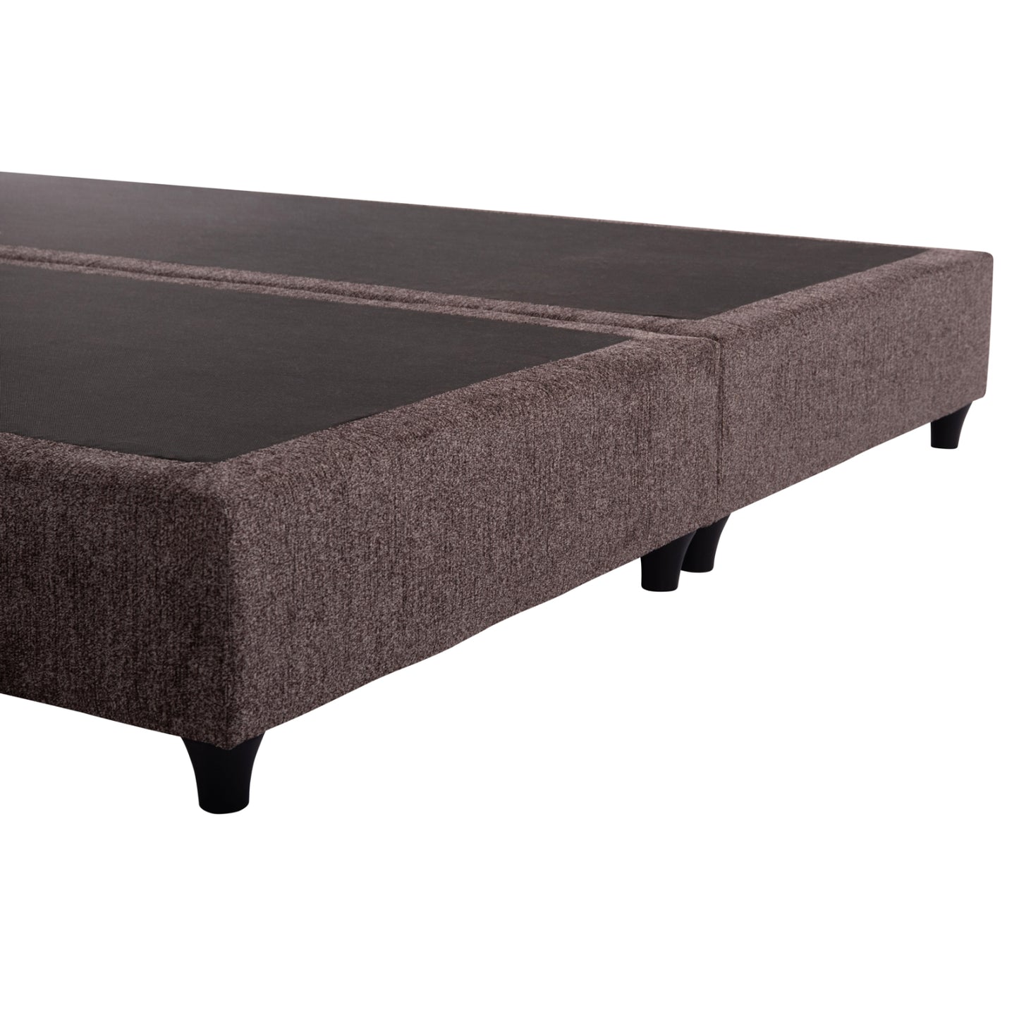 DOUBLE BED NESTOR HM715.02 BROWN TEDDY FABRIC FOR MATTRESS 160x200cm.