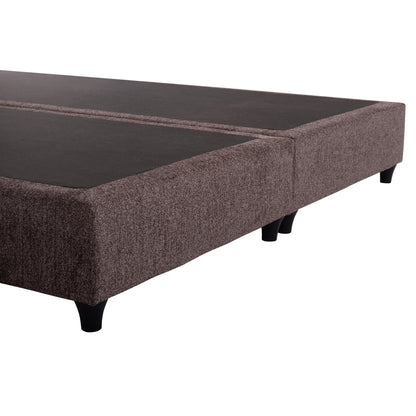 DOUBLE BED NESTOR HM715.02 BROWN TEDDY FABRIC FOR MATTRESS 160x200cm.
