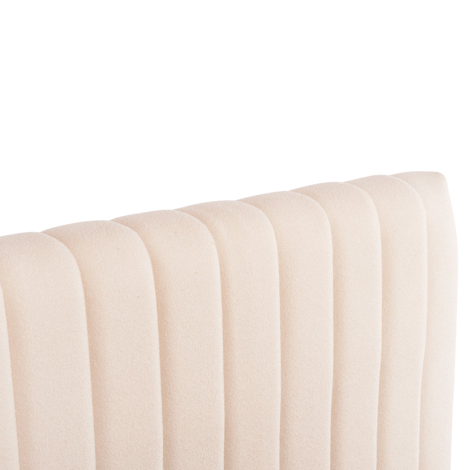 DOUBLE BED LUTHER HM717 BEIGE FABRIC FOR MATTRESS 160x200cm.