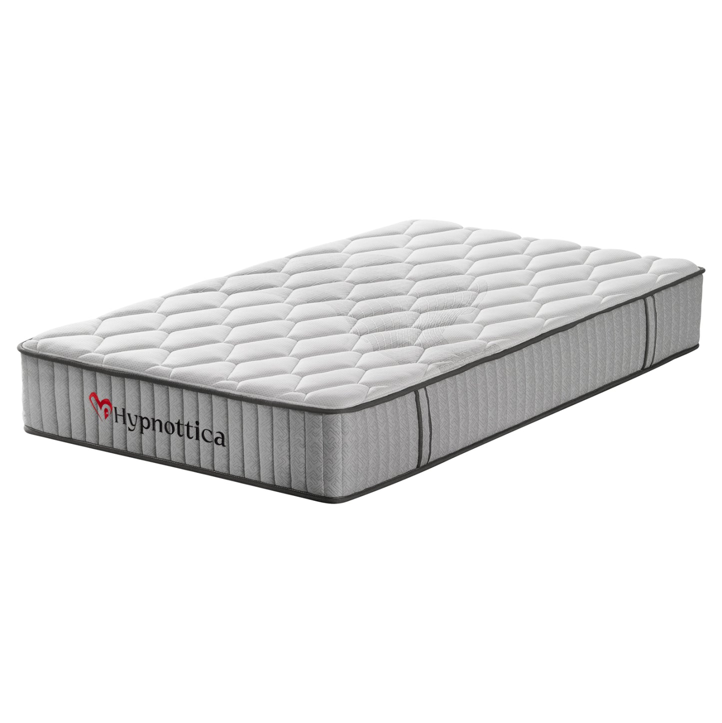 SEMI-DOUBLE BED WITH MATTRESS TRILLOP HM10757.03 BEIGE FABRIC--FOR 120X200cm.