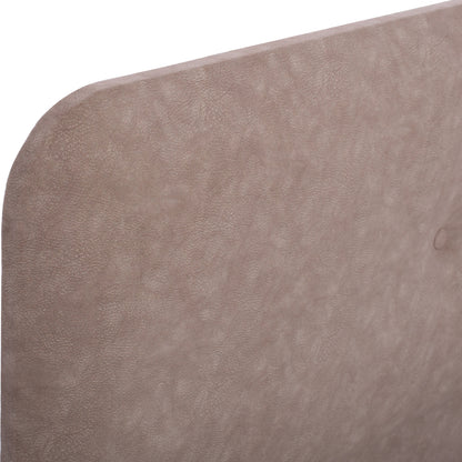 BED WITH MATTRESS DOUBLE DOLORES HM21165 BEIGE FABRIC & STORAGE SPACE--FOR 160x200cm