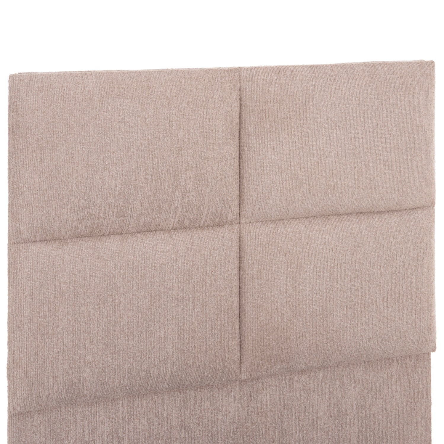SINGLE BED MILO HM652.32 TEDDY FABRIC IN BEIGE- FOR MATTRESS 90x200cm