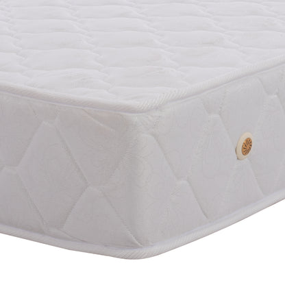 BED WITH MATTRESS PEPE HM21303.01 PINE WOOD IN WHITE COLOR--MATTRESS 70x140cm