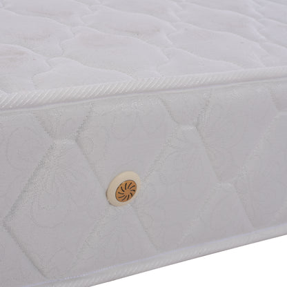 BED WITH MATTRESS PEPE HM21303.01 PINE WOOD IN WHITE COLOR--MATTRESS 70x140cm
