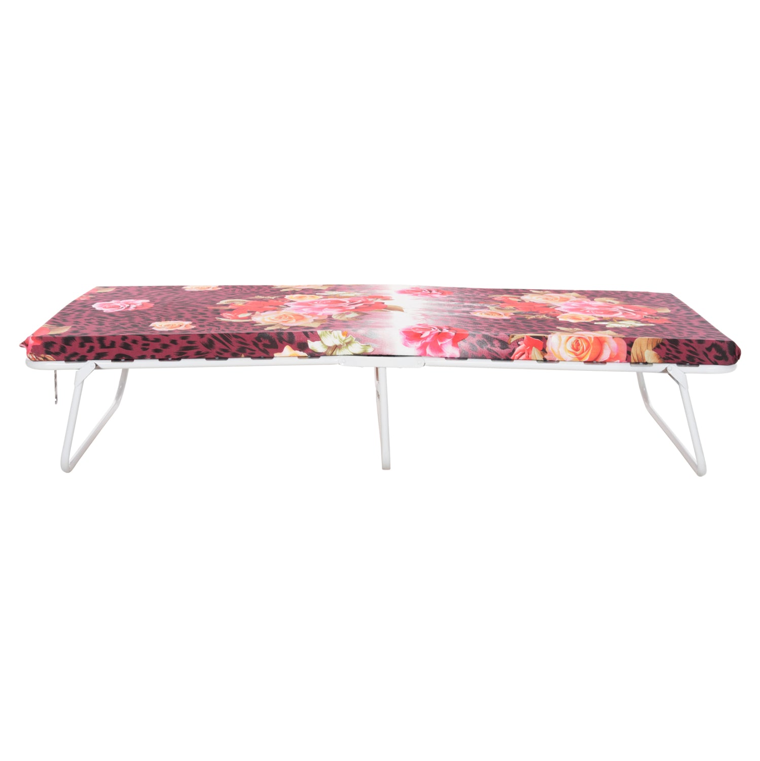 Bed -Camp Bed 6cm foam 180x80 pillow with wooden support