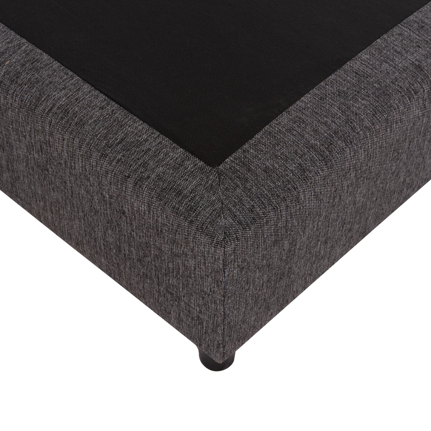 SUBSTRATE BED SIGGY HM721.10 NO STORAGE SPACE--GREY FABRIC--FOR MATTRESS 80x200cm.