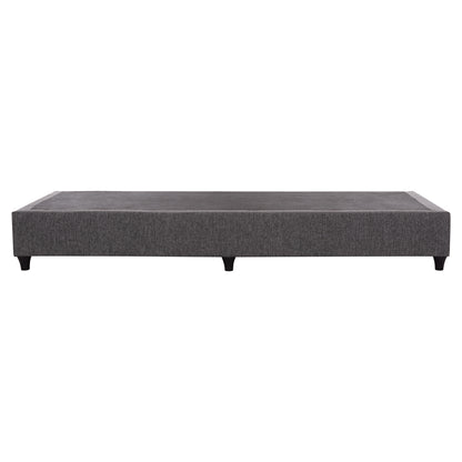 SUBSTRATE BED SIGGY HM722.10 NO STORAGE SPACE--GREY FABRIC--FOR MATTRESS 90x200cm.