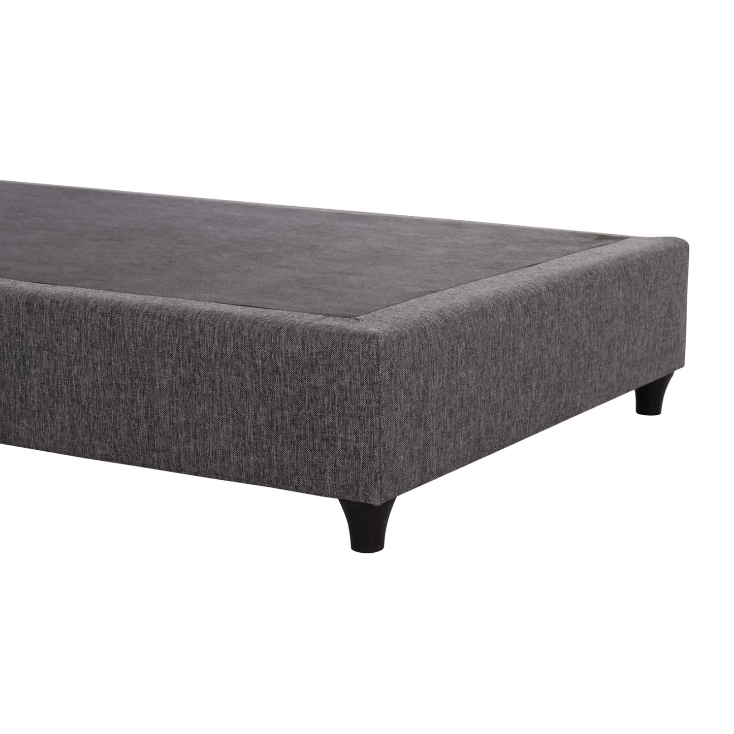 SUBSTRATE BED SIGGY HM722.10 NO STORAGE SPACE--GREY FABRIC--FOR MATTRESS 90x200cm.