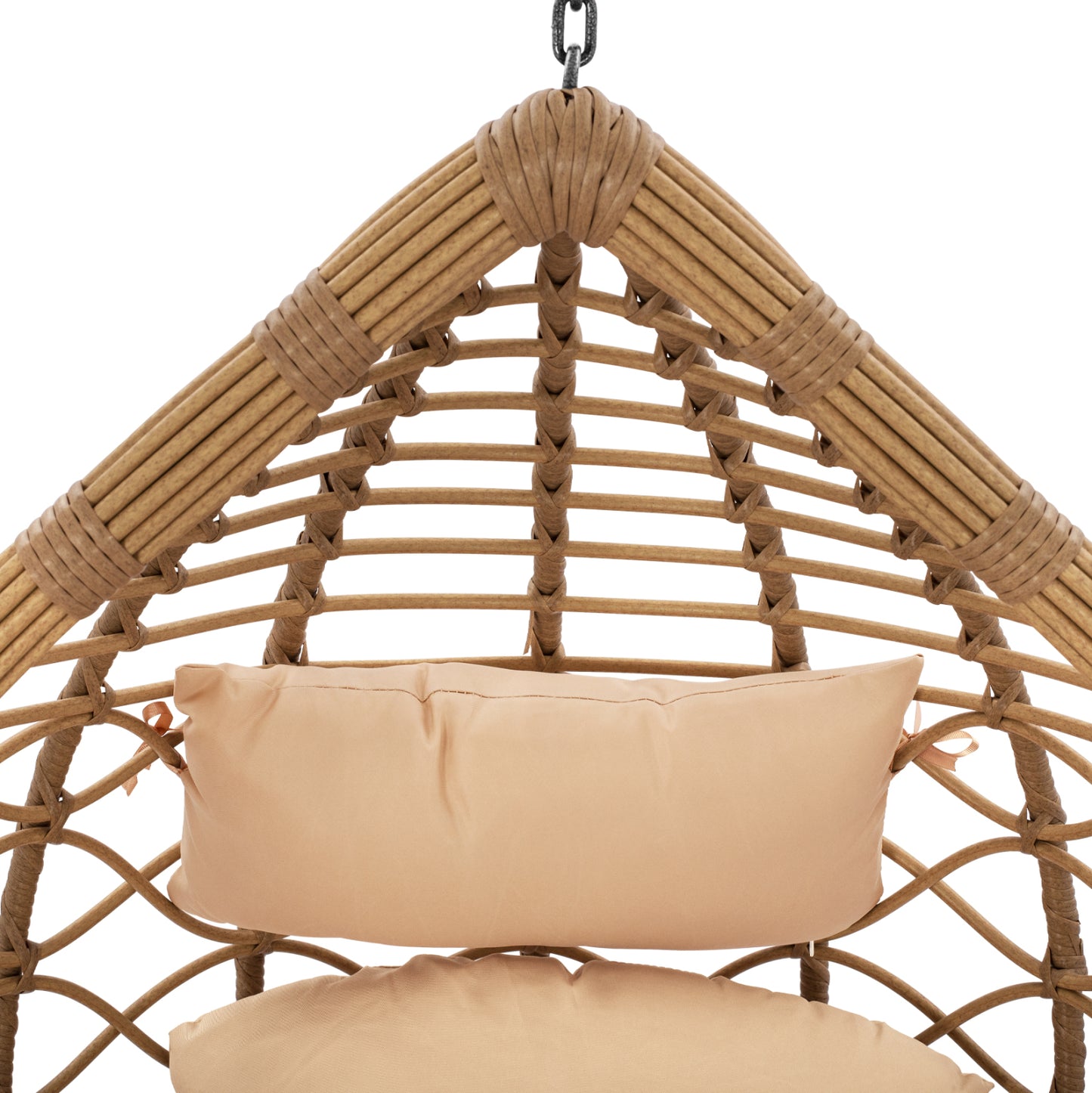 Hanging Armchair Nest Dark Grey - Beige with pillow HM5755.01 105''x195cm